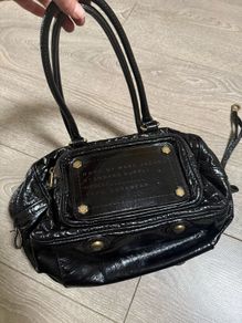 Aubergine vintage Marc Jacobs Boston bag