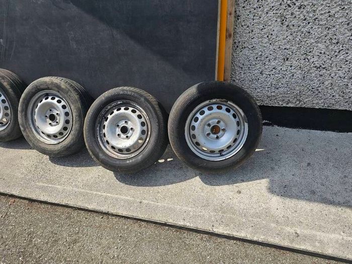 4 steel wheels