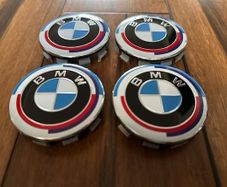 BMW 68mm x4 pcs 50th anniversary caps