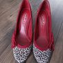 Schuh red shoes- uk7 Image 3