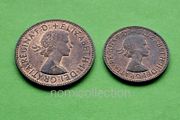 United Kingdom 1967 year Uncirculated coins.