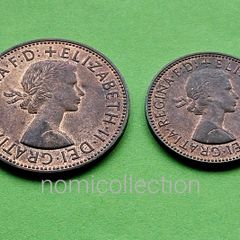 United Kingdom 1967 year Uncirculated coins.