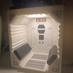 Alien Nostromo Airlock Diorama