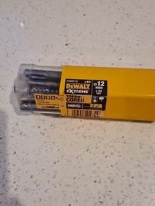 12mm Dewalt drill SDS masonary bits 12mm
