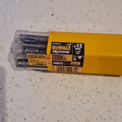 12mm Dewalt drill SDS masonary bits 12mm