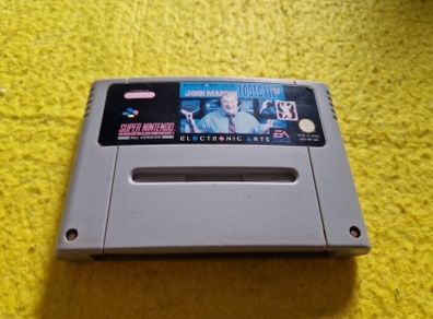 John Madden Football 93 1993 Super  Nintendo Snes games Original