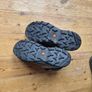 Decathlon Kids high-rise, waterproof hiking boots UK 4 EU 37, MH900 - Blue Image 4