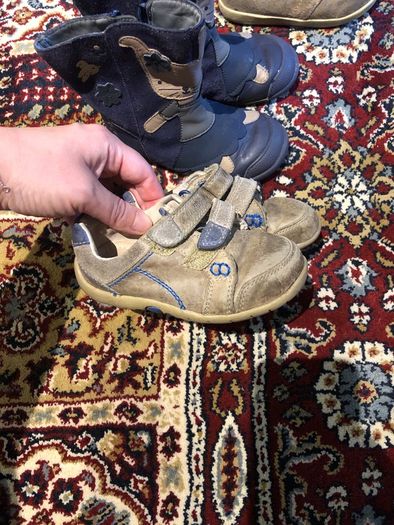 Leather shoes Clarks (bundle of two)
