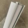 Blackout roller blind with pelmet white NEW Image 4