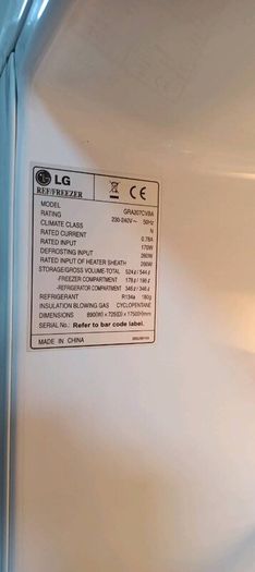 American style fridge freezer