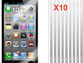 10x New Iphone 5 Clear Screen Protector Guarder 10 In 1 Pack