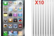 10x New Iphone 5 Clear Screen Protector Guarder 10 In 1 Pack