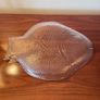 Large Vintage Fish Glass Serving Platter Plate Tray, Pasabahce Image 7