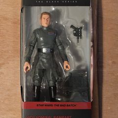 Star Wars The Bad Batch Vice Admiral Rampart 6" Scale Black Series New & Unopened