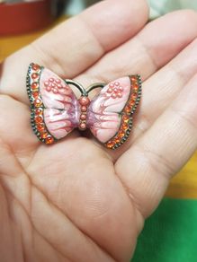 Vintage Butterfly Brooch