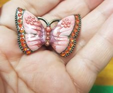 Vintage Butterfly Brooch