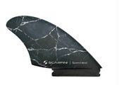 Scarfini FX Keel Twin Carbon Base Surfboard Fin