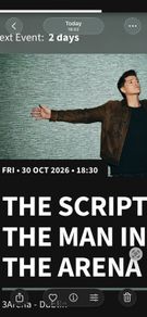 2 standing tickets for the script