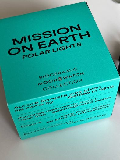 Omega x Swatch MoonSwatch Mission on Earth  Polar Lights