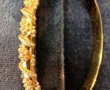 9ct gold vintage  bracelet