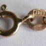 Vintage Solid 9ct Yellow Gold 375 Fancy Link Bracelet. Length 8" - 1,2g Image 6