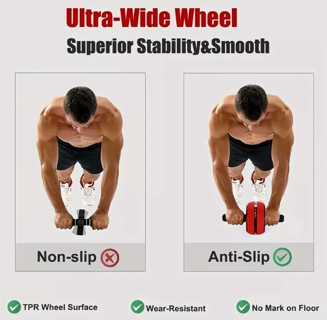 Abdominal Roller Wheel - Perfect Home Gym Fitness Equipment, new, unopened.
