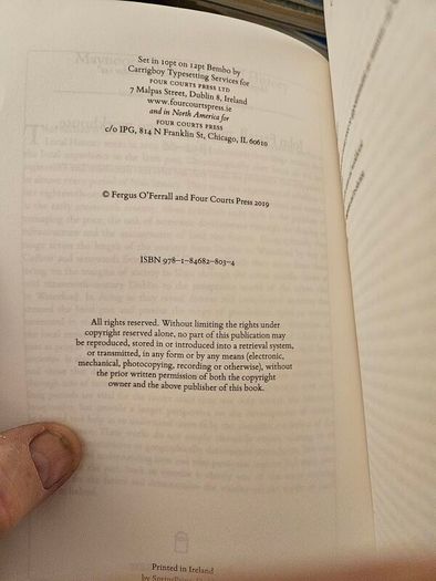 Master Of Sligo Workhouse. John Ferrall. By Fergus Ferrall. Paperback In Good Condition.  See Photos For Same.