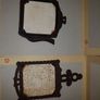 Vintage iron triverts with ceramic tiles Image 2