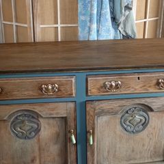 Upcycled antique sideboard buffet