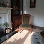 Victorian tufted upholstered chair Image 4