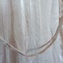 Cream Kimono Satin Dressing Gown Image 5