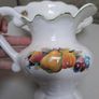 Vintage fruit jug and bowl Image 6