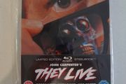 John Carpenter's THEY LIVE Blu Ray Steelbook (Rare)