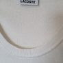 lacoste jumper white size 3xl in great condition Image 4