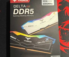 32GB (2x16GB) Teamgroup T-Force Delta DRR5 CL30 6000MHz New / Boxed