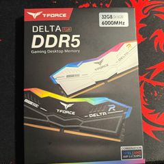 32GB (2x16GB) Teamgroup T-Force Delta DRR5 CL30 6000Mhz New / Boxed