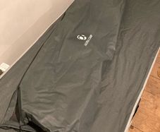 Foldable camping bed