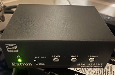 Mini power amplifier Extron MPA 125 plus