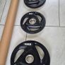 brand new olympic tri grip weight lifting set A Image 7