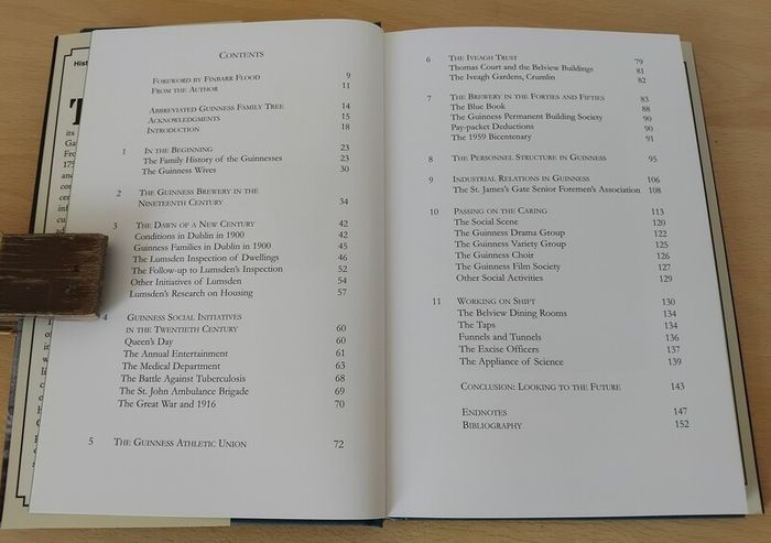 2 x Books on Guinness Family & Brewery: The Silver Salver & The Goodness of Guinness FREEPOST