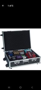 Rockcase Guitar Effect Case Wheels RC 23050 B