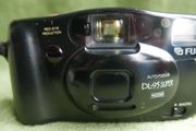 Vintage Fuji DL-95 Super 35mm Film Camera with Panorama &amp; Macro, Retro Point and Shoot Camera