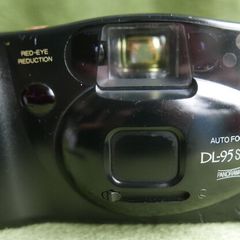 Vintage Fuji DL-95 Super 35mm Film Camera with Panorama & Macro, Retro Point and Shoot Camera