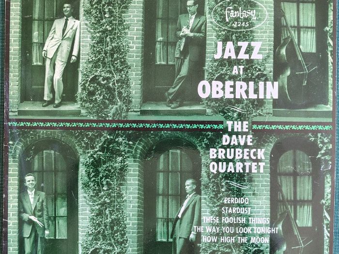 The Dave Brubeck Quartet - Jazz At Oberlin Vinyl LP (1953) 1983 Reissue Jazz Hard Bop EX+