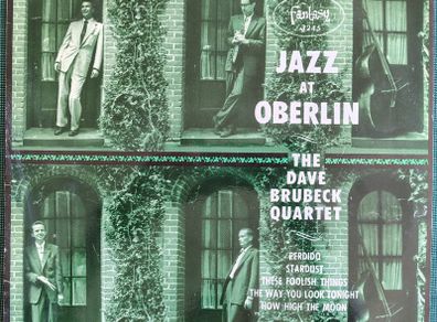 The Dave Brubeck Quartet - Jazz At Oberlin Vinyl LP (1953) 1983 Reissue Jazz Hard Bop EX+