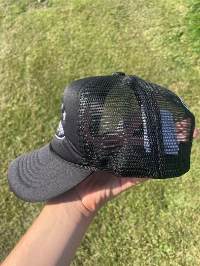 Cortez black trucker cap