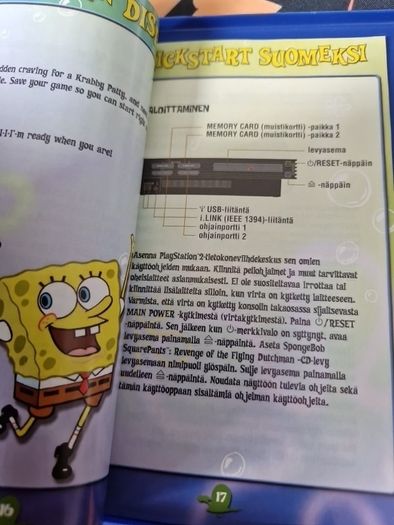 Sponge Bob Squarepants Revenge of the Flying Dutchman PlayStation2 Ps2 Games Original