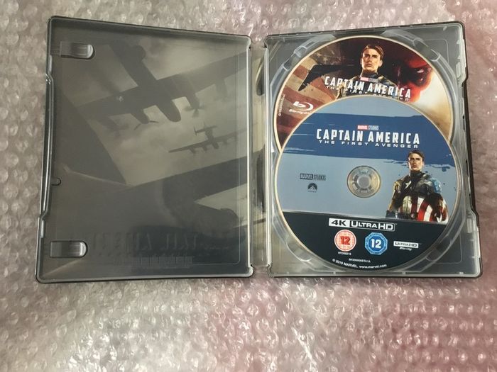 Captain America 4K Lenticular Steelbook