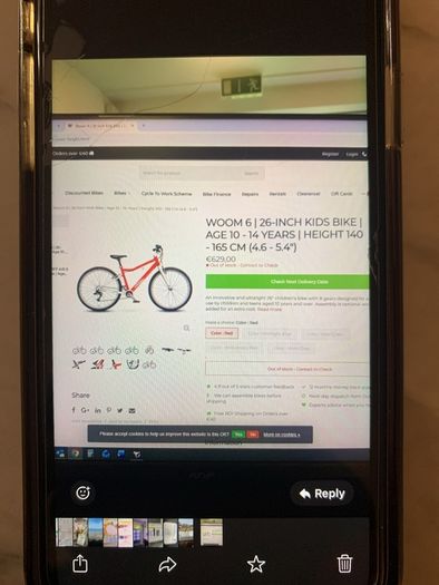Kids bike woom 6