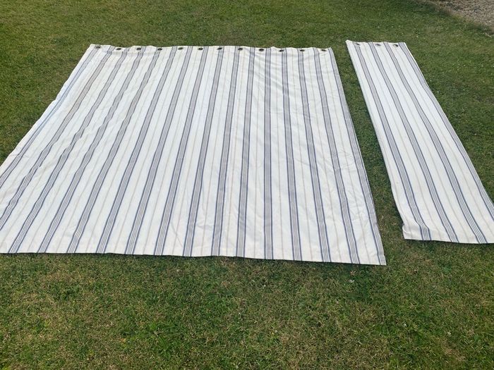Fully lined curtains